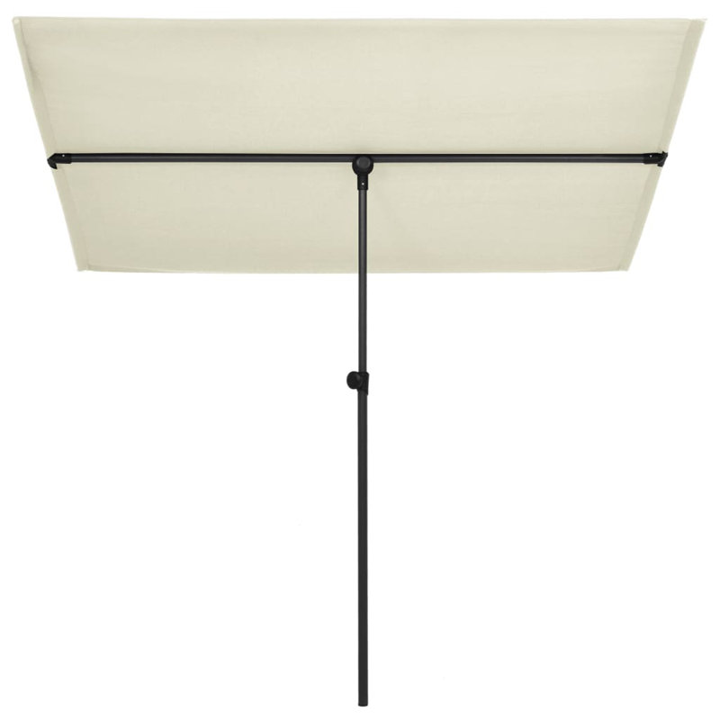 Parasol de marché rectangulaire, Vert