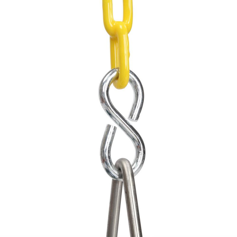 Winado Rubber Bucket Swing Swing Seat with Mounting Hangers and Chains, Blue