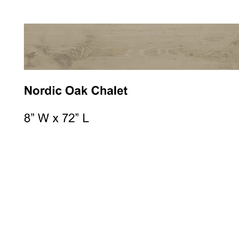 ADURA®APEX avec planche de vinyle de luxe WPC en chêne nordique de 8 po x 72 po x 8 mm Microban® avec couche d'usure de 20 mil