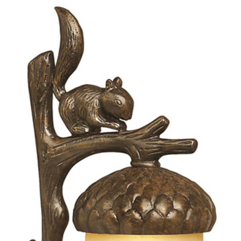Squirrel Regency Bronze Low Voltage Metal Pathway Light