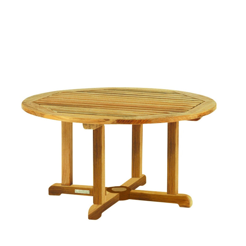 Essex Outdoor Round Teak Coffee Table