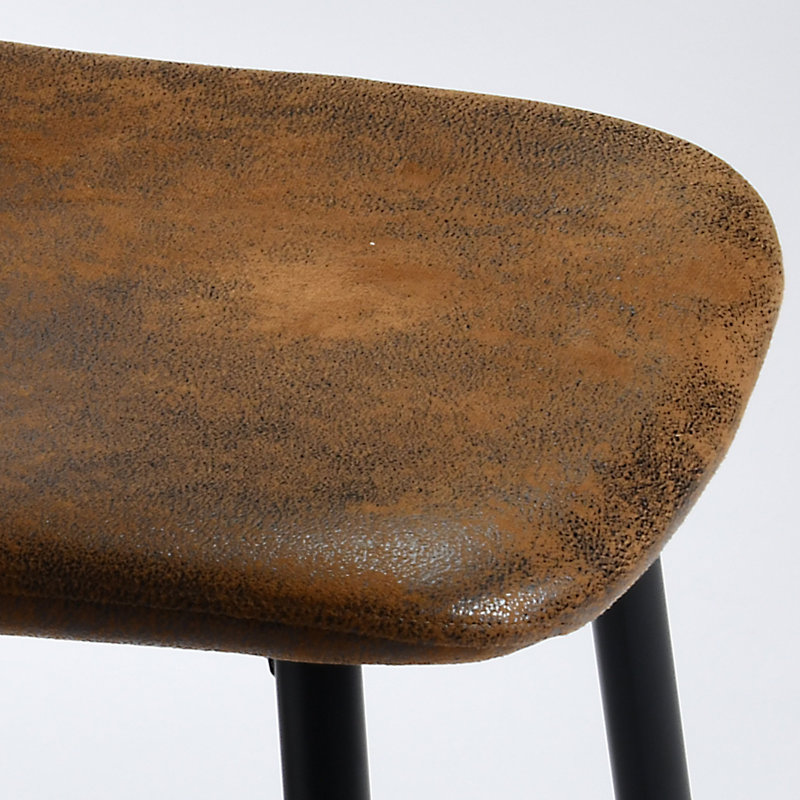 Ergonomic Faux Leather Upholstered Dining Chair, 4