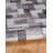 Jameown Patchwork Faux Cowhide Gray/Black Printed Area Rug-239853026