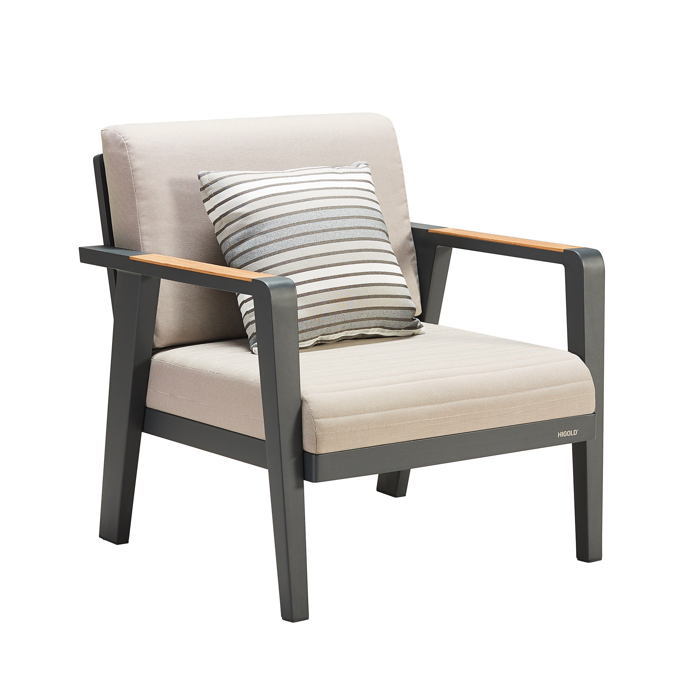 aluminum outdoor reclining chair
