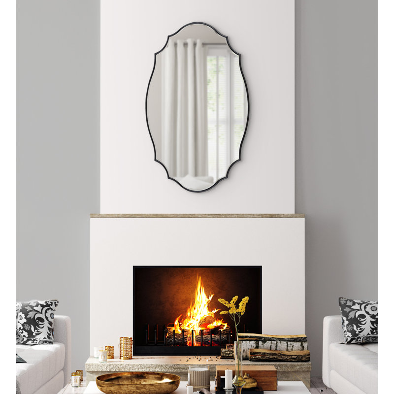 Negaunee Mirror, Black, 24" x 36"