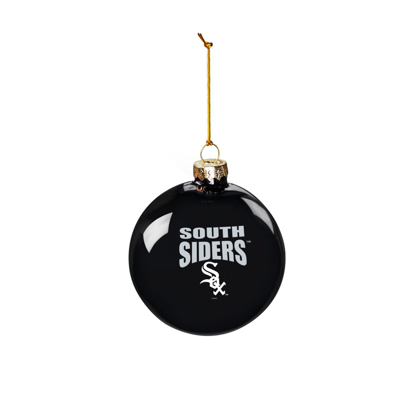 Ornement en verre soufflé Chicago White Sox