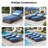 Pecofarm 6-Piece All-Weather Outdoor Conversation Set With 5" Thick Cushions, 5-Position Adjustable Patio Recliner And Side Table-124199639
