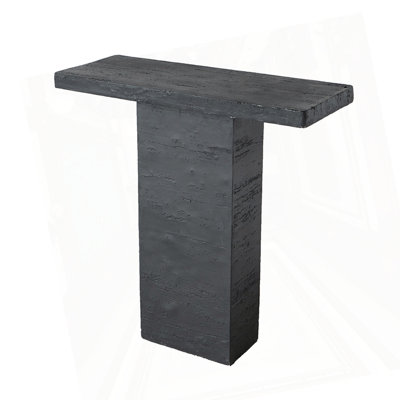 Rectangular Coffee Table With Pedestal Base
