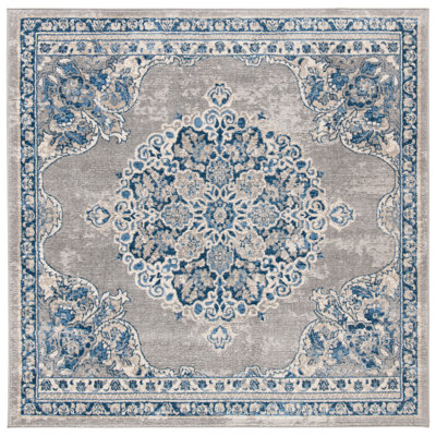Barcus Light Gray/Blue Rug
