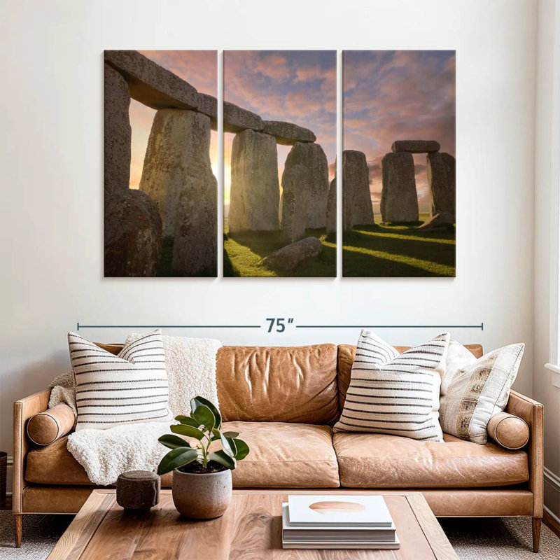 Rayon de soleil Rhen Stonehenge, H 20 po x l 33 po