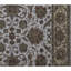 Tapis ivoire et doré de haute qualité noué à la main