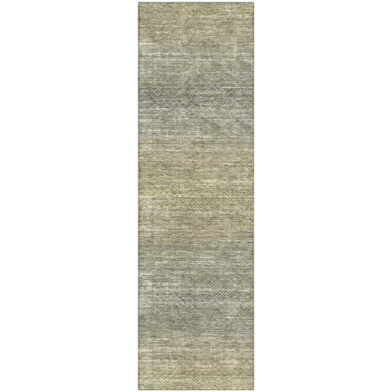 Premium Machine Washable Ariel Geometric Rug, Runner 2'3" x 7'6"