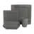 Nova Square Stoneware 38 Piece Dinnerware Set, Service for 6-1567161213