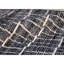 Tapis naturel et gris anthracite de haute qualité noué à la main-66798475
