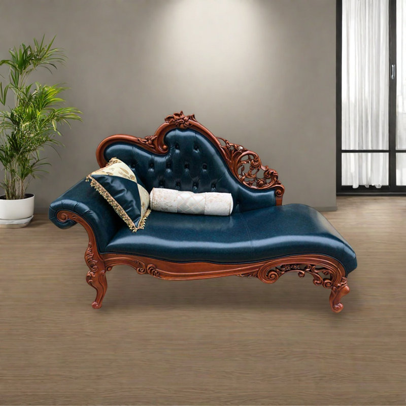 Chaise en bois naturel et écologique, Orienté à gauche (vu de face)