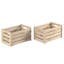 Caisse en bois massif Novelyn