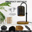 Bougie chauffe-bougie avec minuterie et gradateur