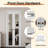 1-Lite Mirrored Pivot-French Solid Core Doors With Installation Hardware Kit-100152569