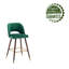 Tabouret de bar en velours Loganville-1871528026
