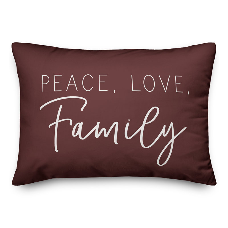 Coussin décoratif intérieur / extérieur en polyester , H 14 po x l 20 po, Marron