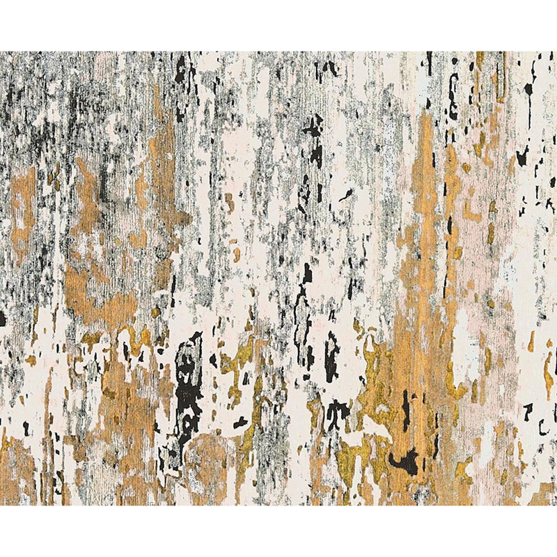 Hand-Knotted High-Quality Gold Area Rug