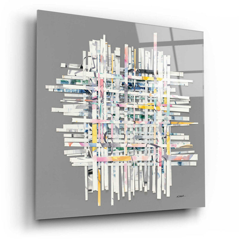 «New Morning On Grey On Plastique / Acrylique» par Mike Schick, H 12 po x l 12 po x P 0,13 po