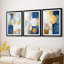 ABSTRACT Series Dxxxi - Impression encadrée sur mesure de qualité supérieure - 3 pièces-1362999218