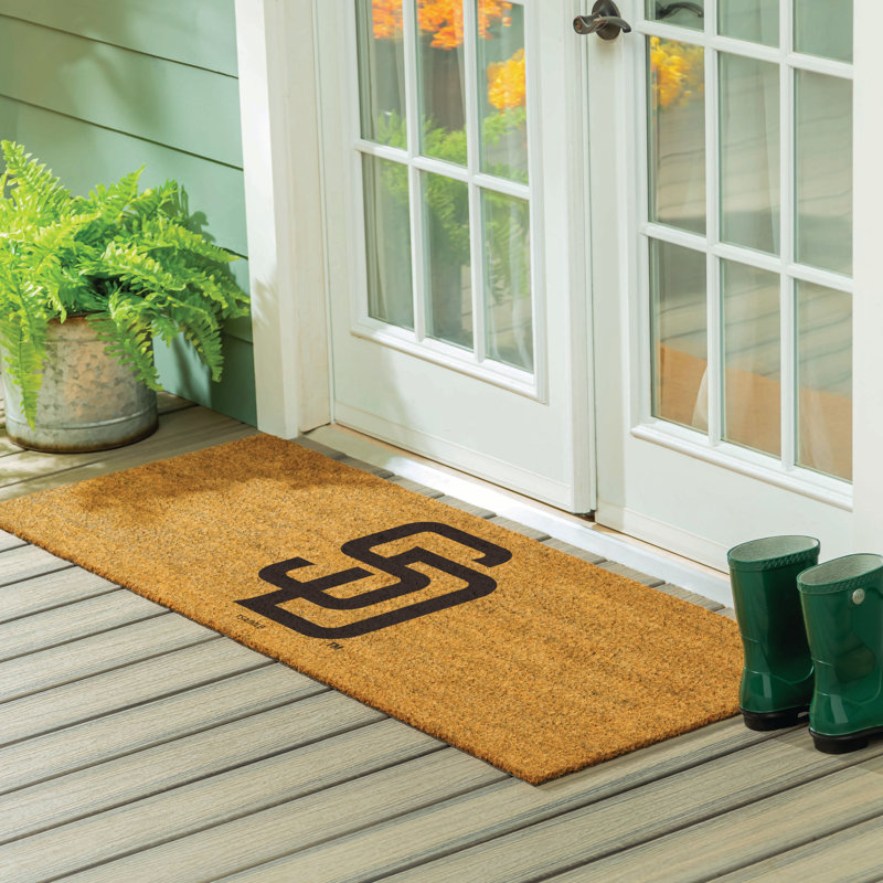 Très grand tapis couleur coco San Diego Padres, 60 po x 24 po