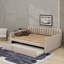 Lit de jour double avec lit gigogne-974733641