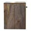 Apalachin 30cm W Solid Wood Bedside Table