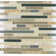 Victory Brick 1" x 3" Glass Mosaic Tile