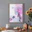 Fluent Magenta IV - cadre photo, impression sur toile-819036346-819036347