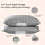 Taie décorative matelassée - Demi-enceinte - Gris-119268529
