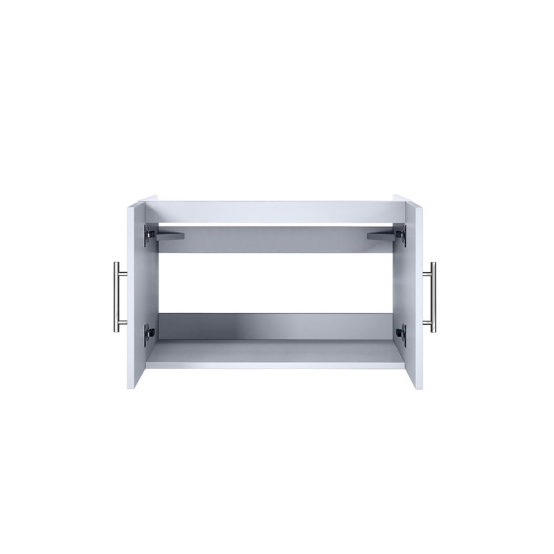 Geneva 30'' Glossy White Wall-Mounted Vanity Cabinet