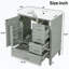 Meuble-lavabo de salle de bain de 30 pouces avec lavabo en céramique-768695013-768695068