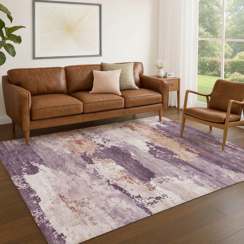 Tapis intérieur / extérieur lavable à la machine Kesler ACN2372, Rectangle 10 pi x 14 pi