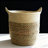 Handwoven Seagrass Storage Basket With Handles, Large Woven Laundry Hamper, Plant Pot Cover, Decorative Home Organizer For Bedroom, Bathroom, And Living Room-1406304952-1406304959