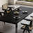 Multi-functional solid wood large board table set-110063726