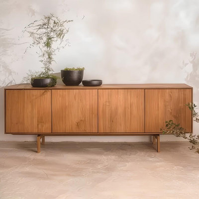 Modern Walnut Solid Wood TV Stands