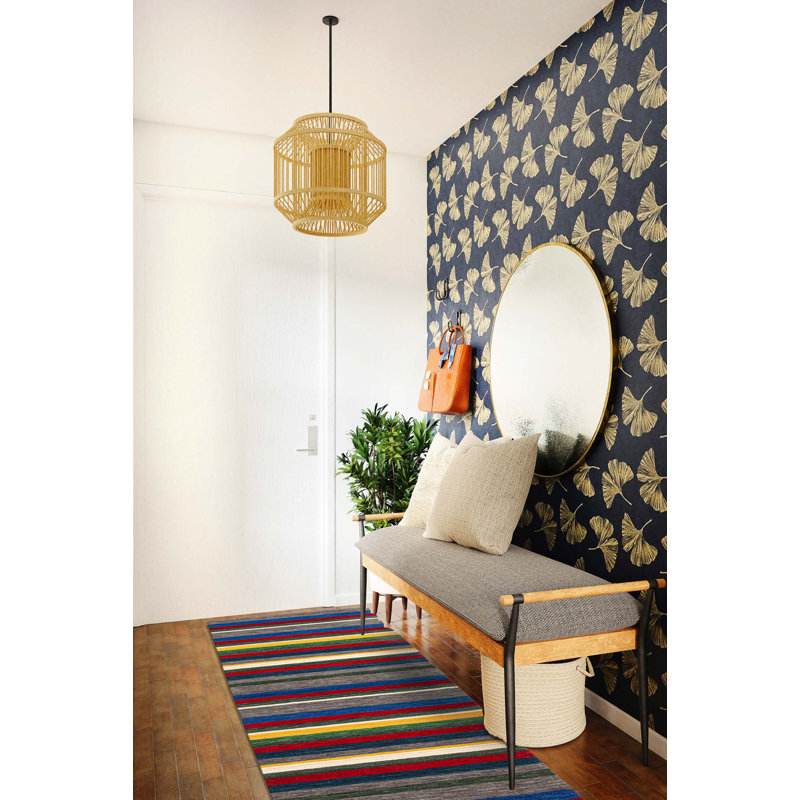 Indo Gabbeh Grey Rug 2'8" x 9'11"