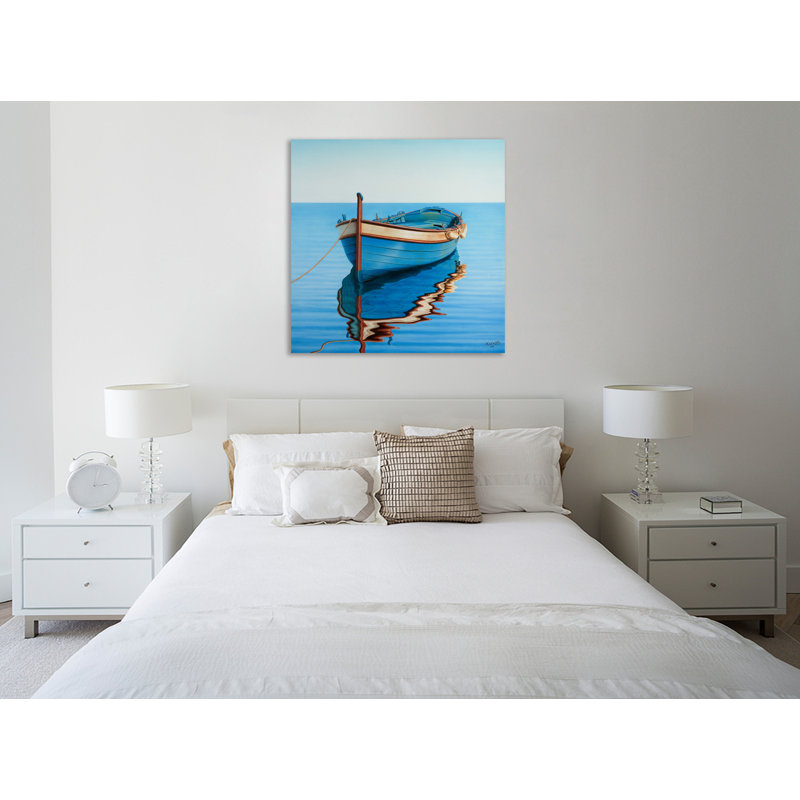 Toile tendue Arthers "Waiting For The Crew" par Horacio Cardozo, H 24 po x l 24 po x P 1,5 po
