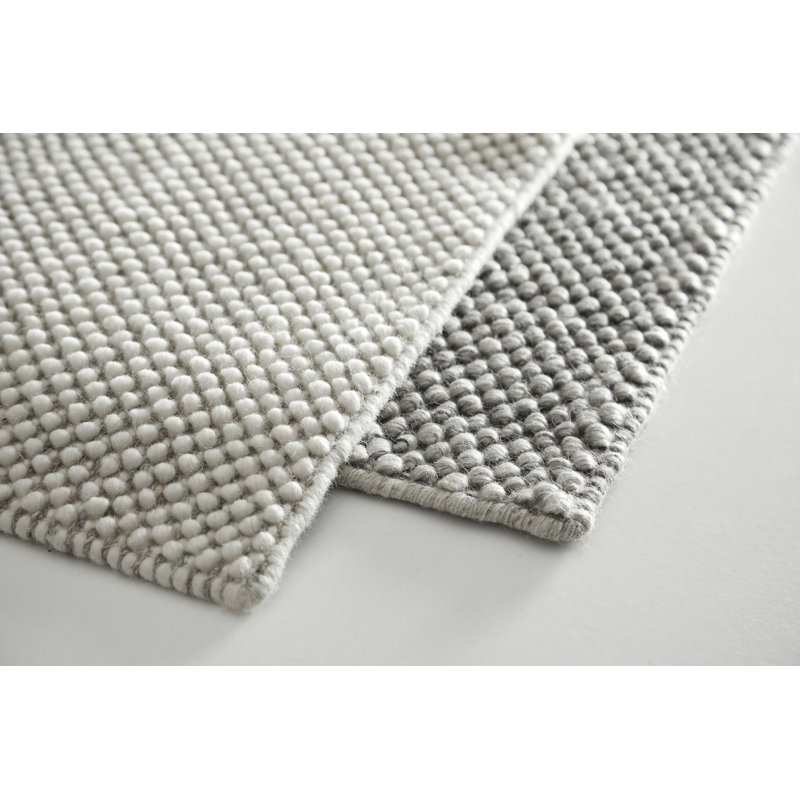Off White Tact Rug, Rectangle 5'5" x 7'8"