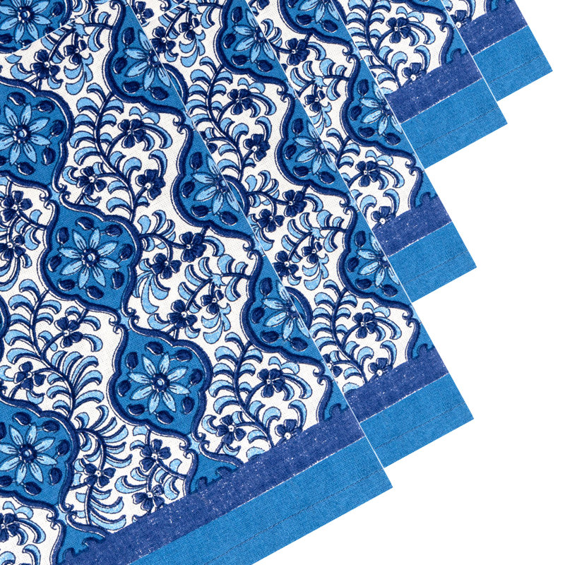 Serviette carrée en coton