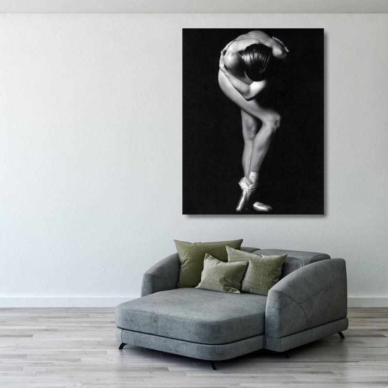 Dance Study TH #1, 37" H x 28" W