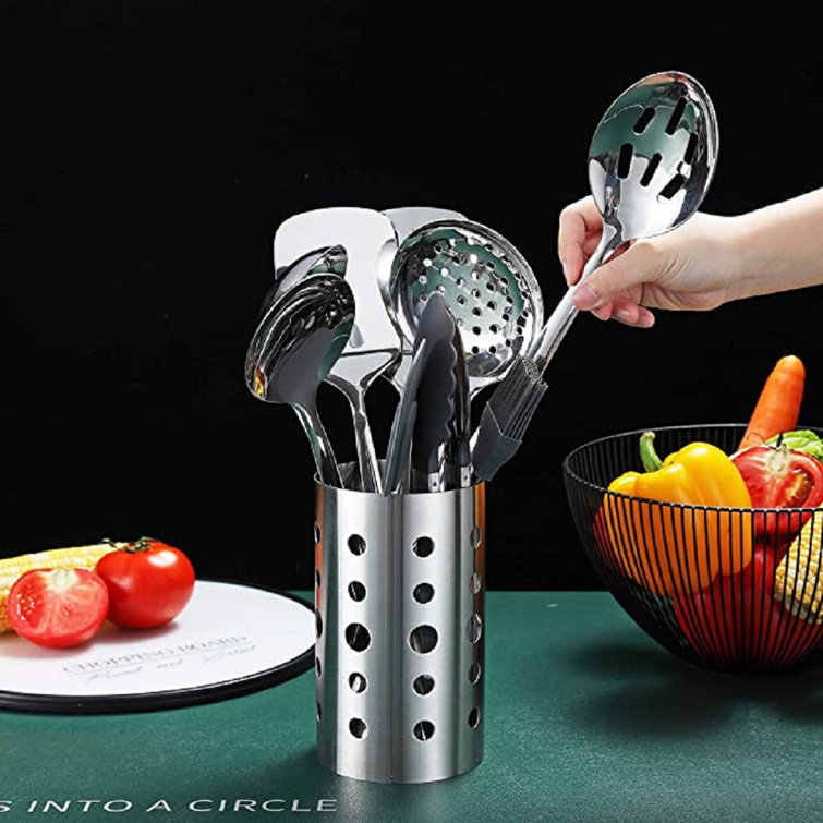 13 Pieces Kitchen Utensils Set, Kitchen Tools Set with Utensil Holder ASA