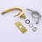 Solid Brass Single Hole Single Handle Bathroom Sink Faucet with Drain Assembly-113377386-116641081