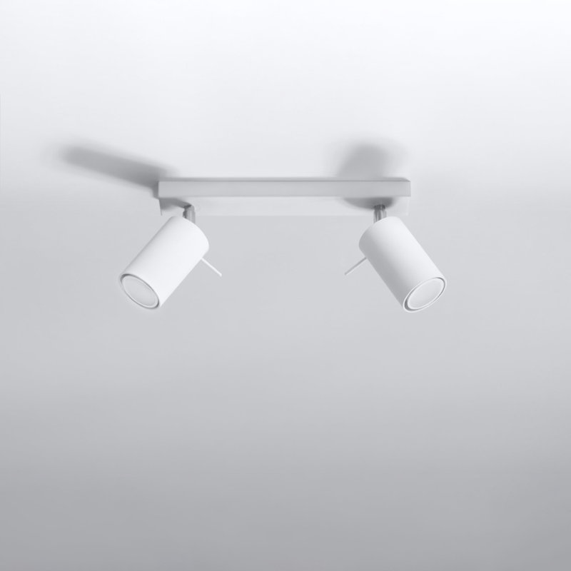 Lekh Flush Mount, White