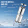 2.25G Gravity-fed Water Filter Countertop System Stainless Steel 4 Filters