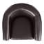 Brummett Faux Leather Barrel Chair-23792807