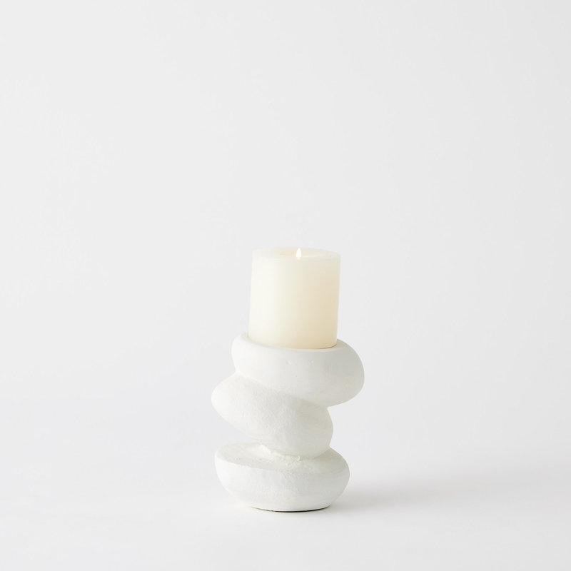 Porte-bougie Pradier - Blanc - Sm